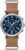 Timex Unisex TW2P62300 Weekender Chrono Tan Double-Layered Leather Slip-Thru Strap Watch