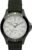 Timex Men’s Navi XL 41mm Watch – Gunmetal Case White Dial with Olive Fabric Slip-Thru Strap