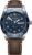Victorinox Swiss Army Quartz Blue Dial Brown Leather Strap Watch 42mm – 242040