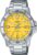 Casio MTP-VD01D-9EV Men’s Enticer Stainless Steel Yellow Dial Casual Analog Sporty Watch