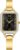 Citizen Women’s Eco-Drive Dress Classic Crystal Watch in Gold-tone Stainless Steel, Black Dial