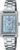 Casio LTP-1234DS-2A Women’s Rectangular Standard Classic Stainless Steel Blue MOP Dial Dress Watch