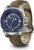 Victorinox Journey 1884 Automatic Watch with Pouch – Blue Dial, Wood Strap