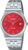 Casio MTP-B145D-4A2V Men’s Vintage Stainless Steel Red Dial 3-Hand Analog Watch