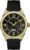 Timex UFC Men’s Athena 42mm Watch – Black Strap Black Dial Gold-Tone Case