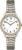 Timex Women’s Easy Reader 30mm Watch β Two-Tone Case White Dial with Two-Tone Stainless Steel Expansion Band