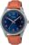 Casio MTP-V005D Blue Leather Strap Watch