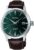 SEIKO Men’s PRESAGE ‘Mockingbird’ Cocktail Green Dial with Brown Leather Watch SRPD37J1