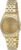 Seiko Men’s SNK366K 5 Automatic Gold Dial Gold-Tone Stainless Steel Watch