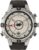Timex Men’s T2N721 Intelligent Quartz Compass Tide Temperature Silver Case Brown Strap Watch