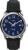 Timex Men’s Easy Reader 38mm Watch β Silver-Tone Case Blue Dial with Black Leather Strap