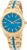 Timex 36 mm Waterbury Legacy Boyfriend – Malibu Stainless Steel Case Gold/Blue/Two-Tone One Size