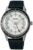 SEIKO Men’s Grey Dial Black Leather Band Presage Automatic GMT Analog Watch