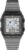 Timex Unisex Q LCA 35mm Watch – Gray Strap Digital Dial Gray Case