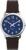 Timex Men’s Easy Reader 35mm Watch – Black Strap Blue Dial Silver-Tone Case