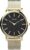 Timex Women’s Transcend 34mm Watch – Gold-Tone Mesh Bracelet Black Dial