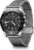 Victorinox Swiss Army Chronograph Black Dial Mesh Stainless Steel Watch 42mm
