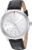 Timex Men’s TW2R85300 Classic 43mm Black/Silver-Tone Leather Strap Watch
