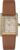 Timex Women’s Hailey 24mm Watch – Brown Strap Gold-Tone Dial
