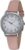 Timex Women’s Easy Reader 30mm Watch β Silver-Tone Case White Dial with Blush Leather Strap