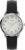 Timex Women’s Easy Reader 30mm Watch – Black Strap White Dial Silver-Tone Case