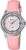Casio LTP1391L-4A2V Women’s Enticer Pink Leather Band Crystal Accented Pink Dial Analog Watch