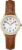 Timex Women’s Easy Reader 25mm Watch β Gold-Tone Case with Honey Brown Leather Strap