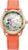 Citizen Eco-Drive Ladies’ Disney Minnie Mouse Gardening Watch, Gold Tone with Coral Strap