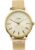 Timex Women’s TW2R36100 Metropolitan Skyline Gold-Tone Stainless Steel Mesh Bracelet Watch