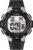 Timex Men’s DGTL Rugged 46mm Watch – Gray & Black Case with Black Resin Strap