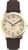 Timex Men’s TW2P75800 Easy Reader 38mm Brown/Gold-Tone/Cream Leather Strap Watch