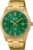 Casio MTP-VD03G-3A Men’s Standard Gold Tone Stainless Steel Green Dial 3-Hand Analog Watch