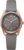 Citizen Women’s Eco-Drive Dress Classic Watch in Rose-tone Stainless Steel with Grey Leather Strap