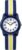 Timex TIME Machines 29mm Blue/Yellow Stripe Elastic Fabric Kids Watch