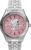 Timex Women’s Peanuts x Waterbury Legacy Watch – Silver-Tone Bracelet Pink Dial