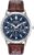 Citizen Men’s Eco-Drive Corso Classic Watch in Stainless Steel with Brown Leather Strap