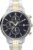 Timex Men’s Chicago 45mm Watch – Two-Tone Strap Blue Dial Two-Tone Case