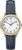 Timex Women’s T2N954 South Street Blue Croco Pattern Leather Strap Watch