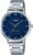 Casio LTP-VT04D-2A Women’s Stainless Steel Blue Concave-Shaped Dial 3-Hand Analog Watch