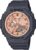 G-Shock Casio Analog-Digital Pink Gold-Tone Dial Black Resin Strap Watch – GMAS2100MD1A