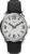 Timex Men’s Easy Reader Bold 38mm Watch – Silver-Tone Case White Dial with Black Leather Strap