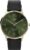 Timex Men’s Waterbury Classic 40mm Watch – Brown Strap Green Dial Gold-Tone Case