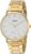 Casio MTP-VT01G-7B Men’s Gold Tone Stainless Steel Minimalistic White Dial 3-Hand Analog Watch