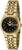 Seiko Women’s SYMA06K Seiko 5 Automatic Black Dial Gold-Tone Stainless Steel Watch