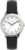 Timex Women’s Easy Reader 30mm Watch – Black Strap, White Dial, Silver-Tone Case