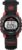 Timex Unisex T49956 Expedition Mid-Size Digital CAT Black/Red Fast Wrap Velcro Watch