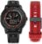 Timex Men’s Adrenaline 46mm Watch – Black-Red Strap Digital Dial
