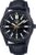 Casio MTP-VD02BL-1E Men’s Black IP Black Dial Leather Band 3-Hand Analog Watch
