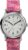 Timex Women’s Weekender 31mm Watch – Silver-Tone Case Pink Fabric Strap White Dial
