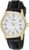 Casio Men Analog Quartz Watch with Leather Strap MTP-V002GL-7
